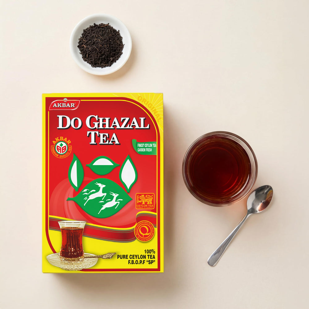 Do Ghazal bpa-free box label close-up showing safe packaging benefit