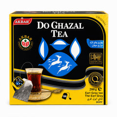 Do Ghazal front packaging showing brand and 100 tea bags, convenient supply