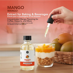 Dolce Flav bottle cap and dropper for precise dosing and controlled flavoring