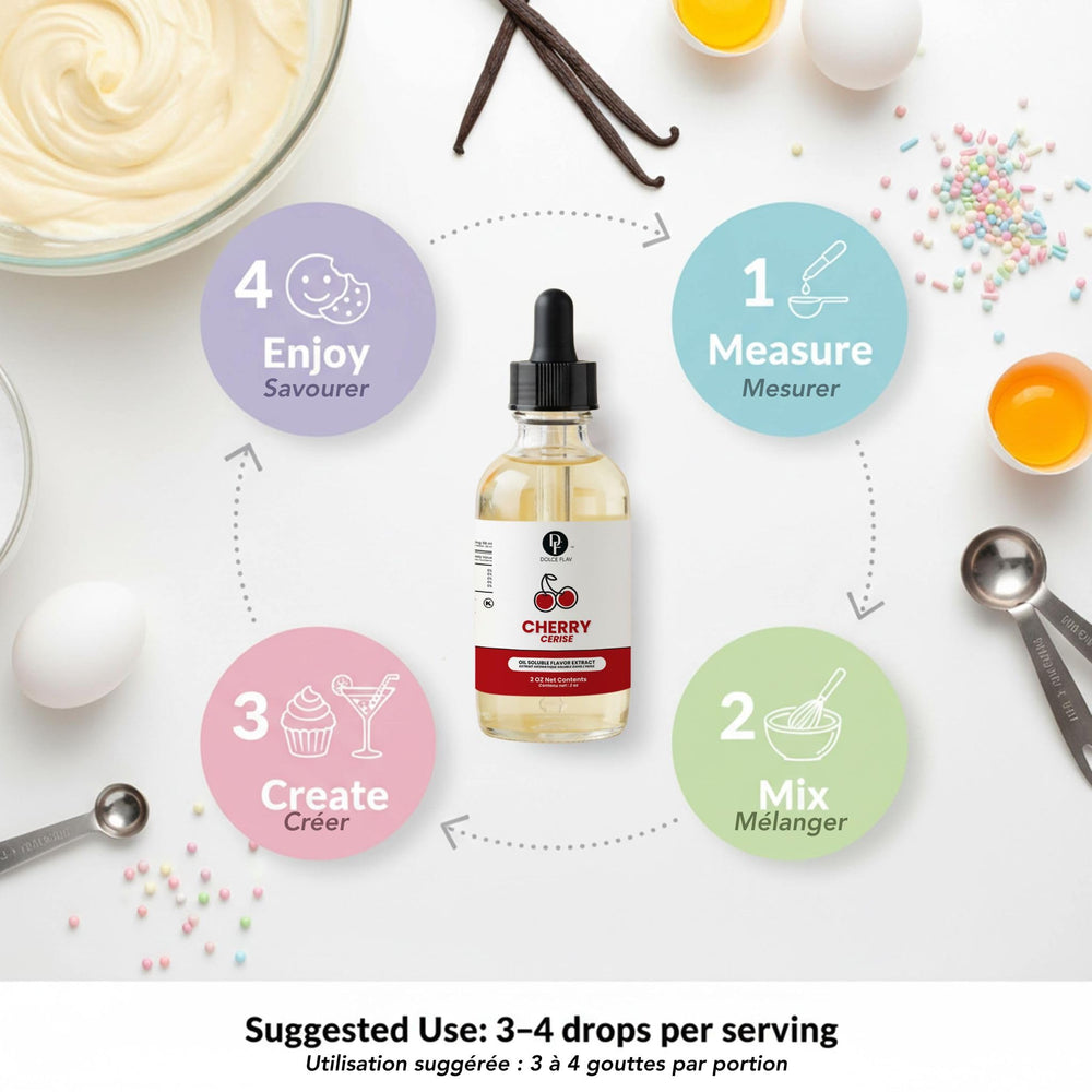 Dolce Flav ingredients label view highlighting sugar-free benefit