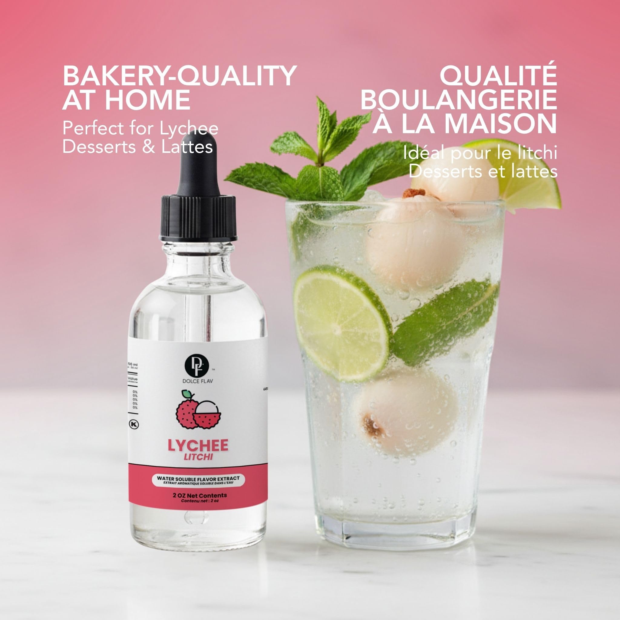 Dolce Flav mixing into buttercream showing smooth incorporation benefit