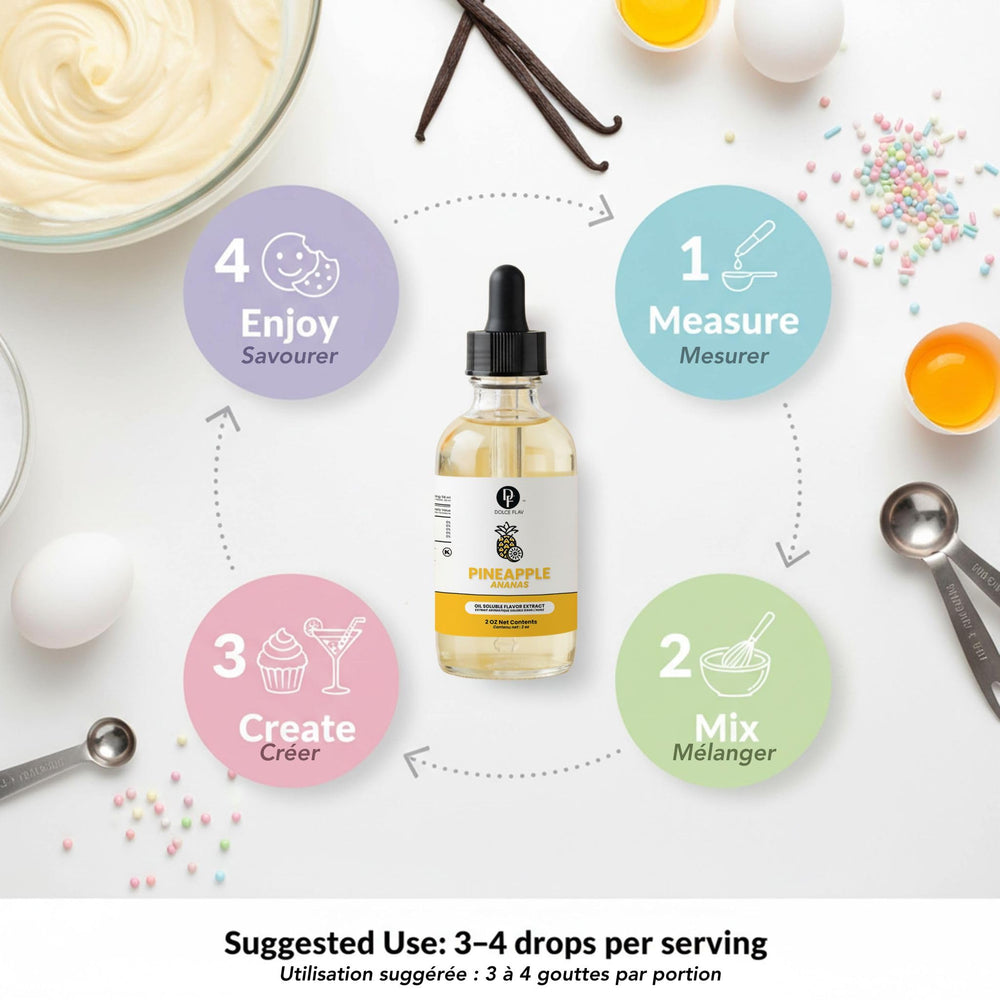 Dolce Flav blended into DIY lip gloss highlighting smooth, sugar-free scent