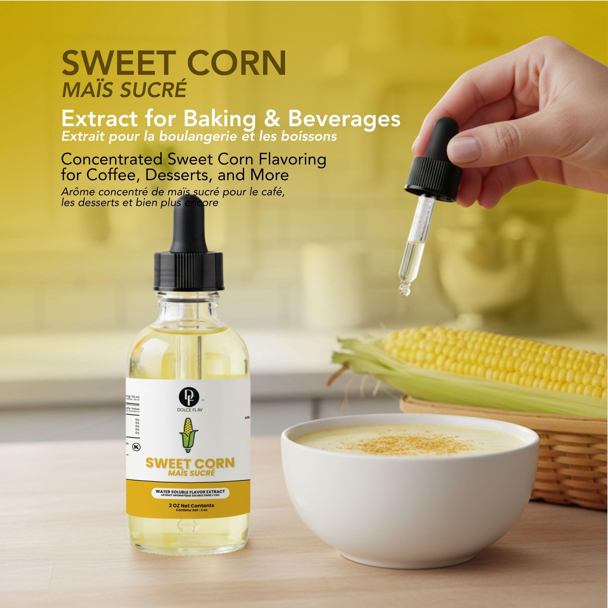 Dolce Flav mixed batter with visible integration showing even flavor distribution