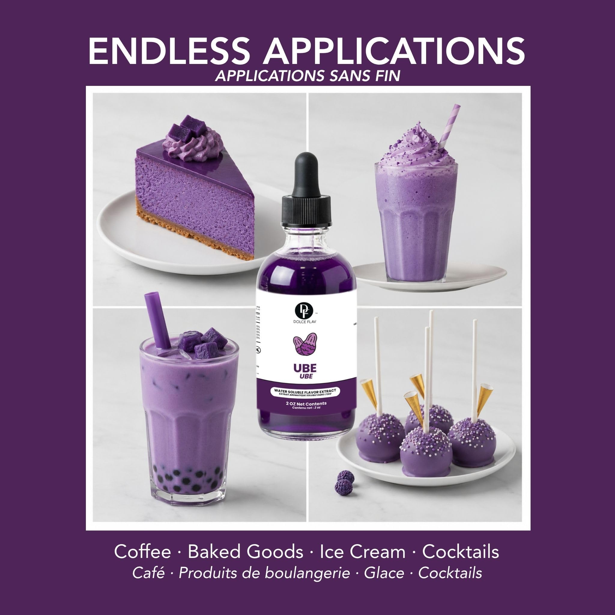 Dolce Flav blended into cake frosting demonstrating vivid color and even flavor distribution
