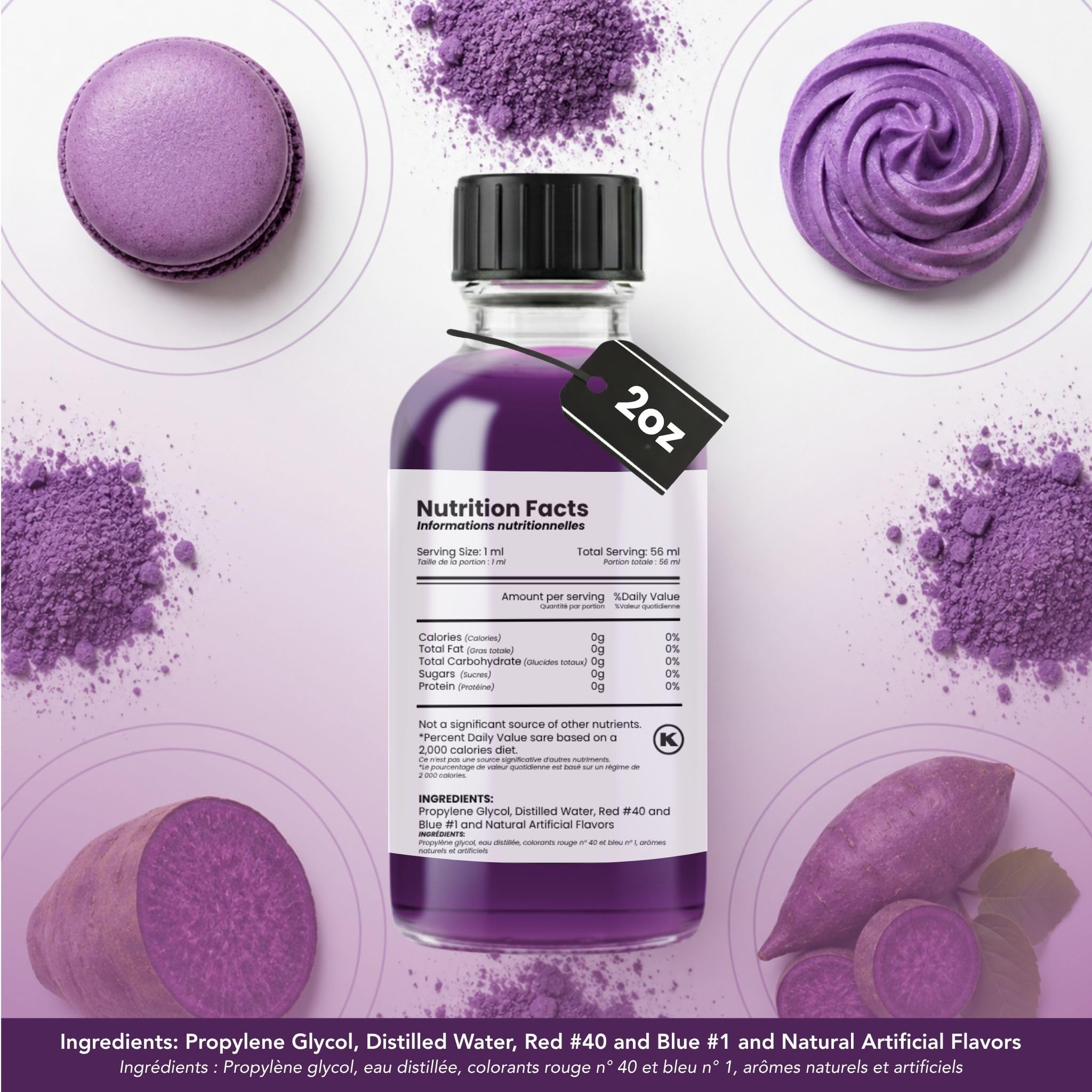 Dolce Flav measured dropper dispensing precise drops for consistent beverage flavoring