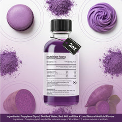 Dolce Flav measured dropper dispensing precise drops for consistent beverage flavoring