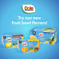 Dole fruit cup placed in a lunchbox offering a portable snack solution