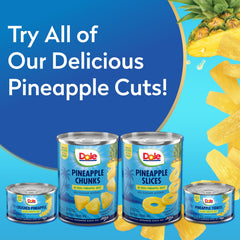 Dole served pineapple tidbits in bowl showcasing quick snack option