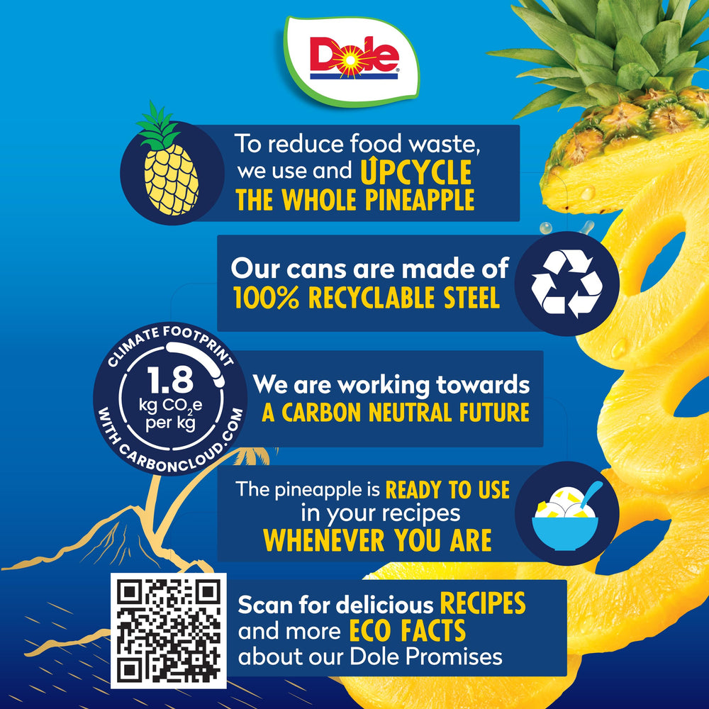 Grilled Dole Tropical Gold pineapple slice demonstrating caramelized flavor option