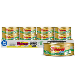 Dolores front can packaging showing 5oz can label and brand for easy identification and pantry appeal