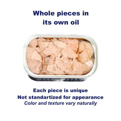 DOMA close-up of liver in oil showing silky texture and preserved moisture benefit