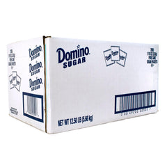 Domino front packaging displaying 2000-count box and brand for easy stocking