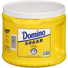 Domino front packaging close-up showing brand and quick-dissolve benefit