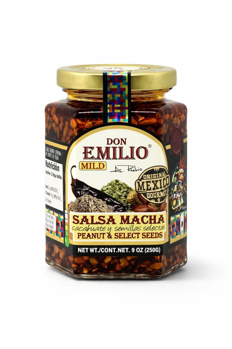 Don Emilio front label jar showing brand and product usefulness