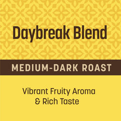 Don Francisco's close-up of whole beans showing roast color and texture for aroma.