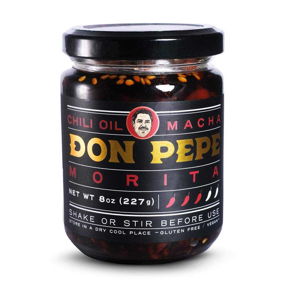 Don Pepe jar front packaging showing label and size for pantry appeal
