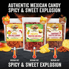 Don Turinos mango chamoy close-up highlighting bright color and tangy glaze