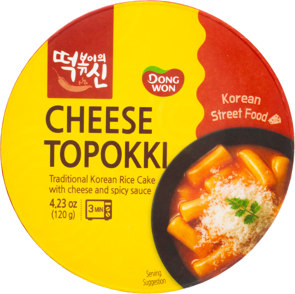 DONG WON served in a bowl with garnish showing quick meal convenience