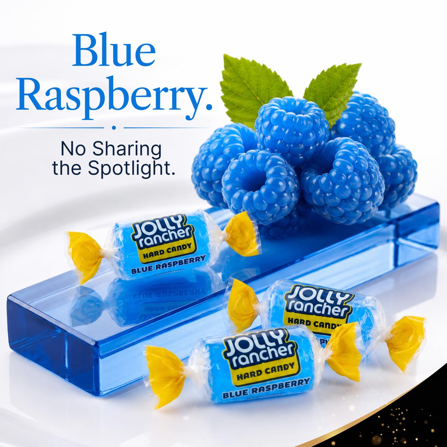 Donty-Tonty individually wrapped blue raspberry twists highlighting hygienic portioning