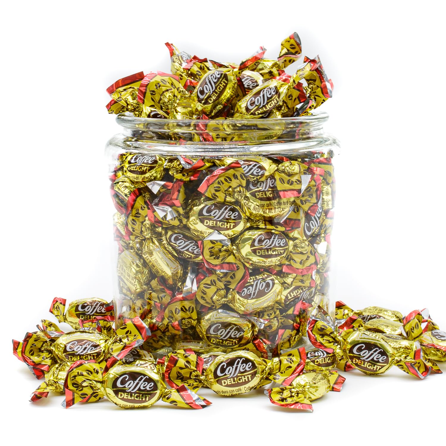 Donty-Tonty candy held in hand to show size and portion control benefit