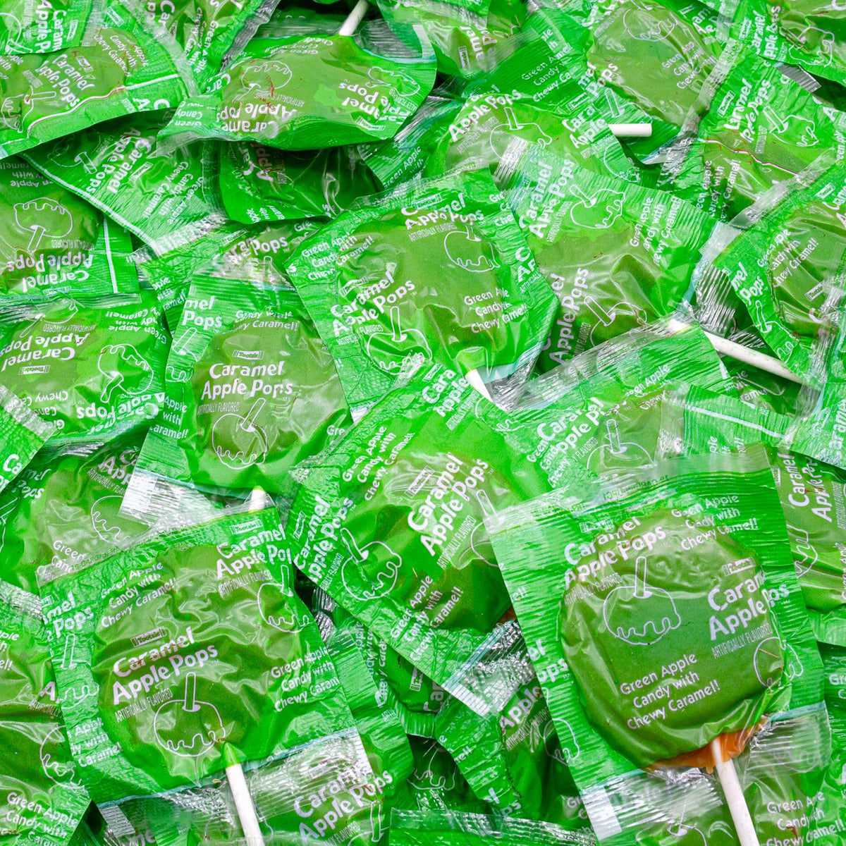 Donty-Tonty front packaging showing clear bag and wrapped pops for easy selection