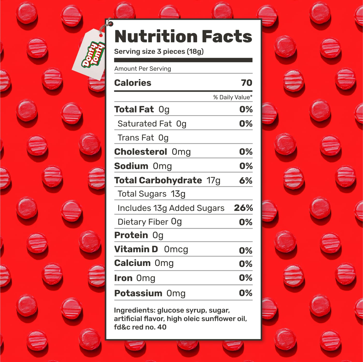 Donty-Tonty candies in a checkout bowl boosting impulse sales and visibility