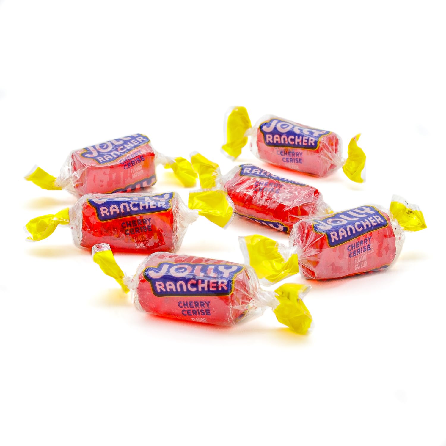 Donty-Tonty candy next to a hand showing piece size for portion guidance