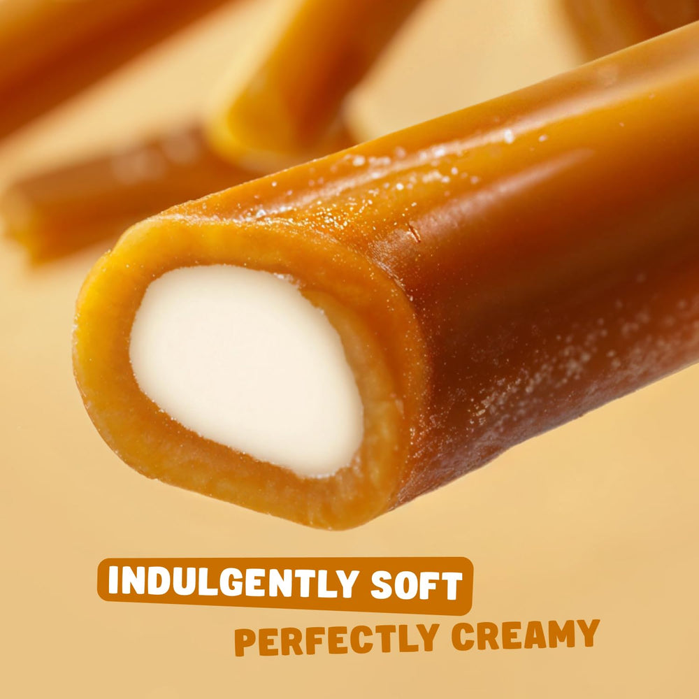 Donty-Tonty caramel texture close-up highlighting soft chew and buttery surface appeal