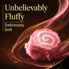 Donty-Tonty cinnamon taffy swirl close-up showing soft texture and inviting chew