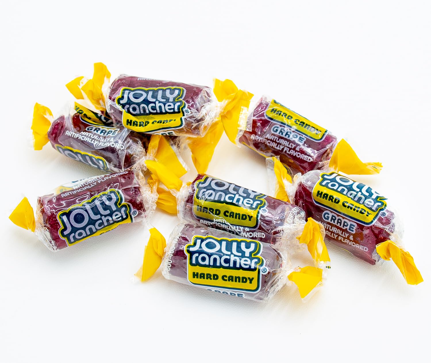 Donty-Tonty retail counter display of grape twists for impulse purchases