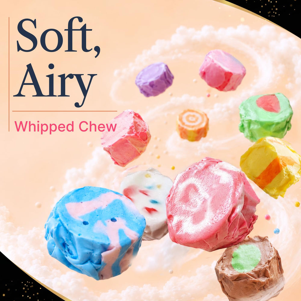 Donty-Tonty open bag with wrapped taffies ready to serve