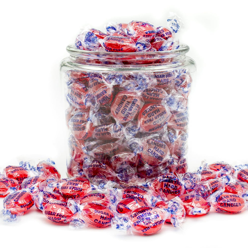 Donty-Tonty candy beside a coin for scale showing individual piece size and portability benefit