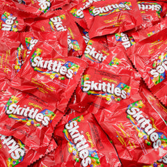 Donty-Tonty SKITTLES front packaging showing fun-size packs for sharing