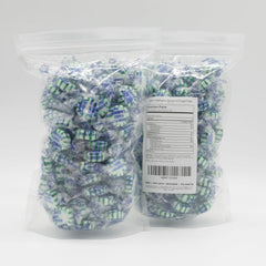 Donty-Tonty close-up of mint texture highlighting hard candy sheen and lasting flavor