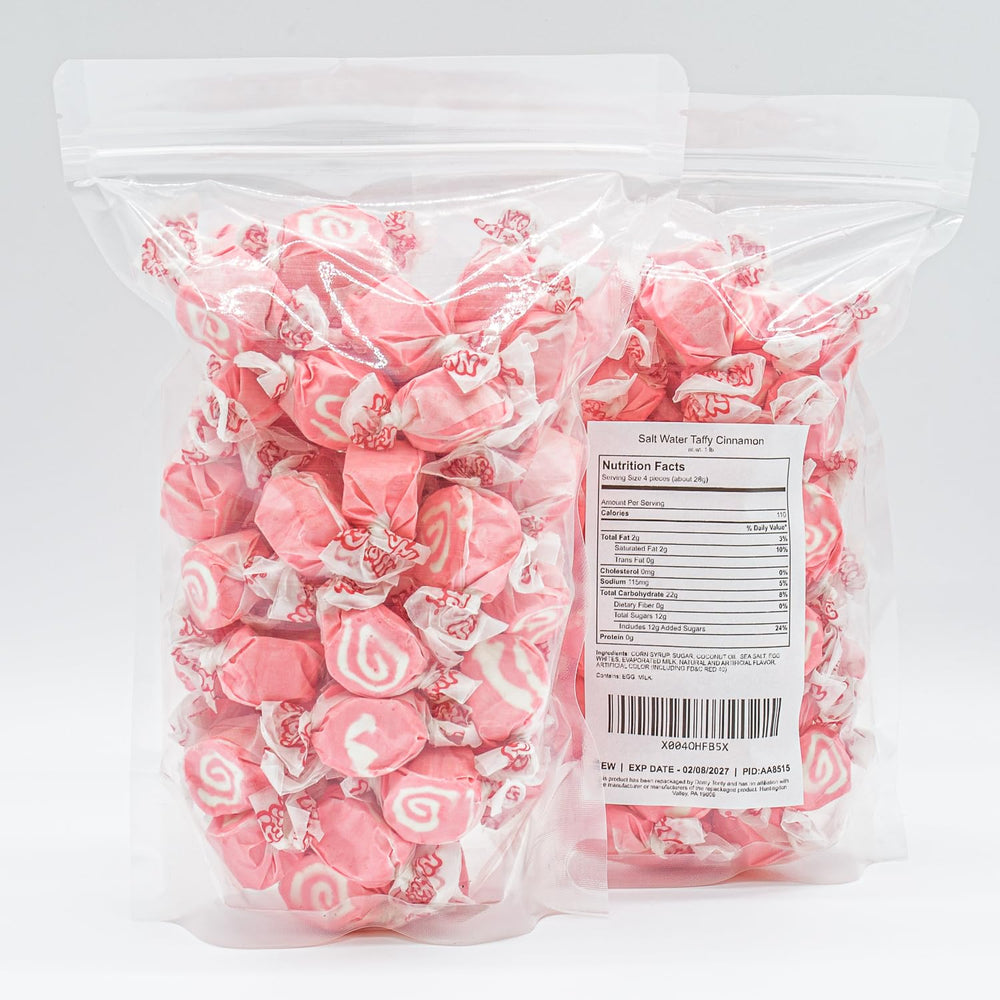 Donty-Tonty taffy on counter with room-temperature note showing ideal texture restoration