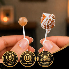 Donty-Tonty wrapper detail demonstrating easy-open seals for convenience