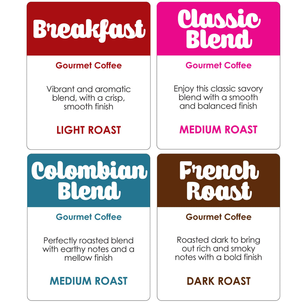 Donut Café side profile of a pod illustrating foil seal and compact size