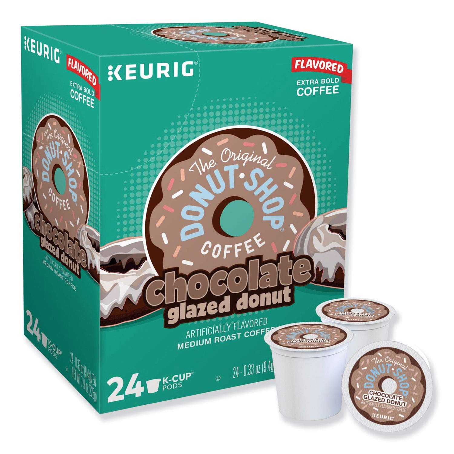 Donut House Collection single K-Cup pod top with brand visible for quick brewing