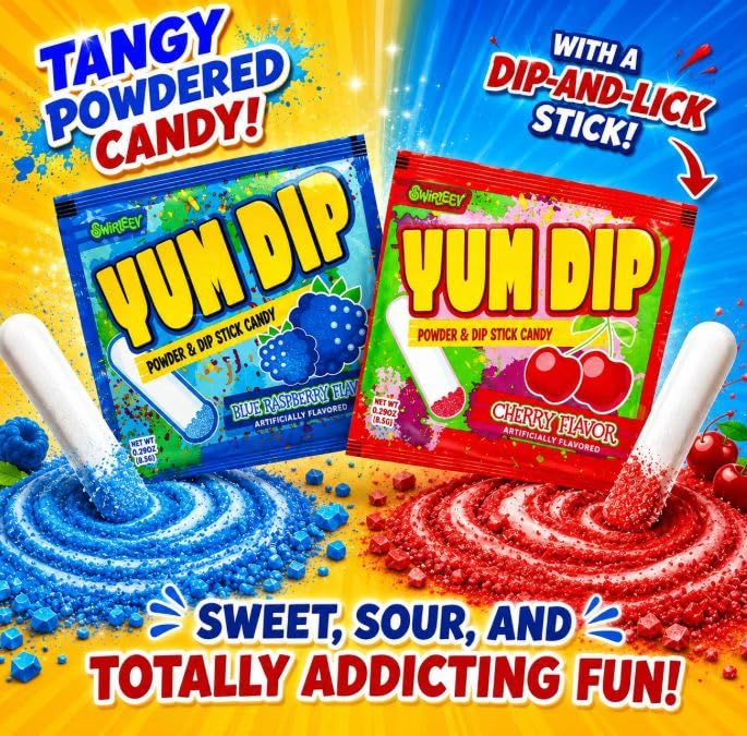Dooboe hard candy assortment top view emphasizing mix and freshness