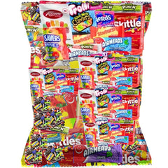 Doomi front packaging showing assorted fruit candy for easy selection