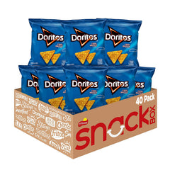 Doritos Cool Ranch front packaging shows branded logo and single-serve bag benefit convenience