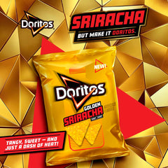 Doritos crunchy chip texture close-up showing crispness and bold seasoning