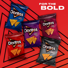 Doritos served on a party table with bowls demonstrating sharing convenience