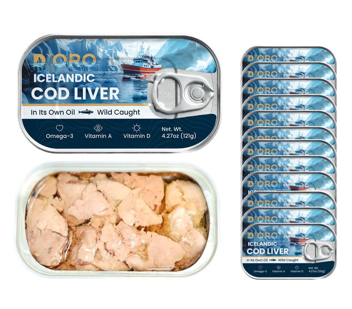 D'ORO front packaging showing 12-pack, premium quality visible