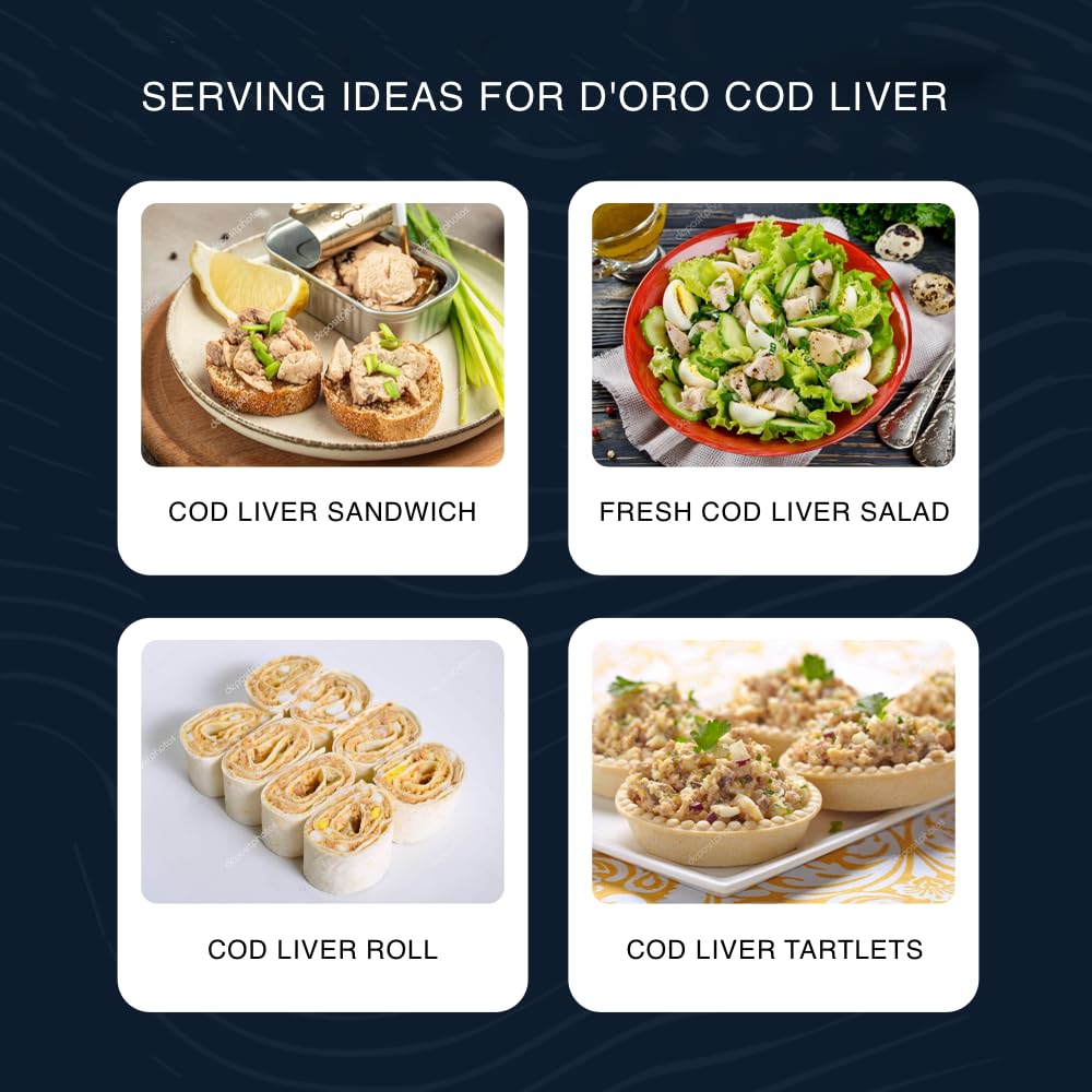 D'ORO tin label closeup showing Iceland origin and gourmet branding
