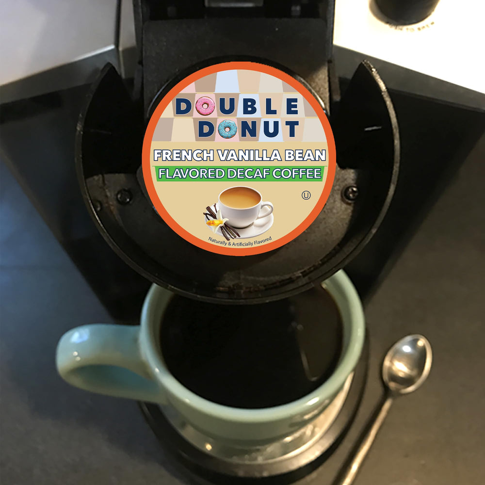 Double Donut coffee bar setup showing pods for guests and event convenience