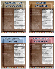 Double Donut Coffee individual packets spread on table for easy portioning