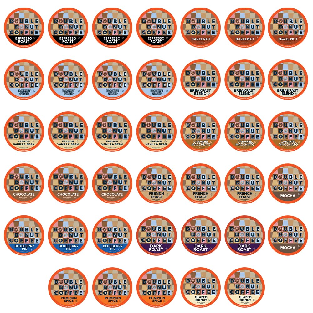 Double Donut front packaging showing variety pack and 40-count convenience