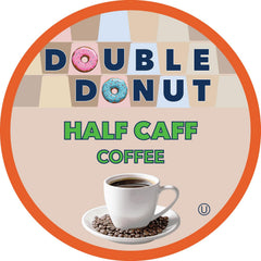 Double Donut close-up pod top view highlighting recyclable pod and convenience