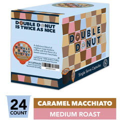 Double Donut single pod close-up highlighting recyclable pod and fresh aroma